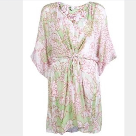 DIANE VON FURSTENBERG Iniko Silk Floral Print Dress Size US 10 - Picture 3 of 16